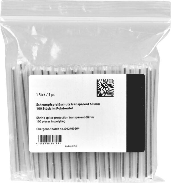 Coprigiunto Manicotto Termorestringente per Fibra Ottica 60 mm - immagine 2