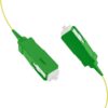 Pigtail Fibra Ottica Monomodale OS2 SC/APC G657A2 2m Giallo - immagine 2