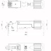 Plug RJ45 Cat.8 Schermato STP Tooless - immagine 2
