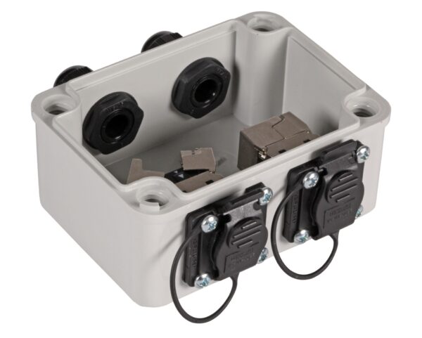 Scatola di Distribuzione IP67 2xRJ45 Cat.6A - immagine 2