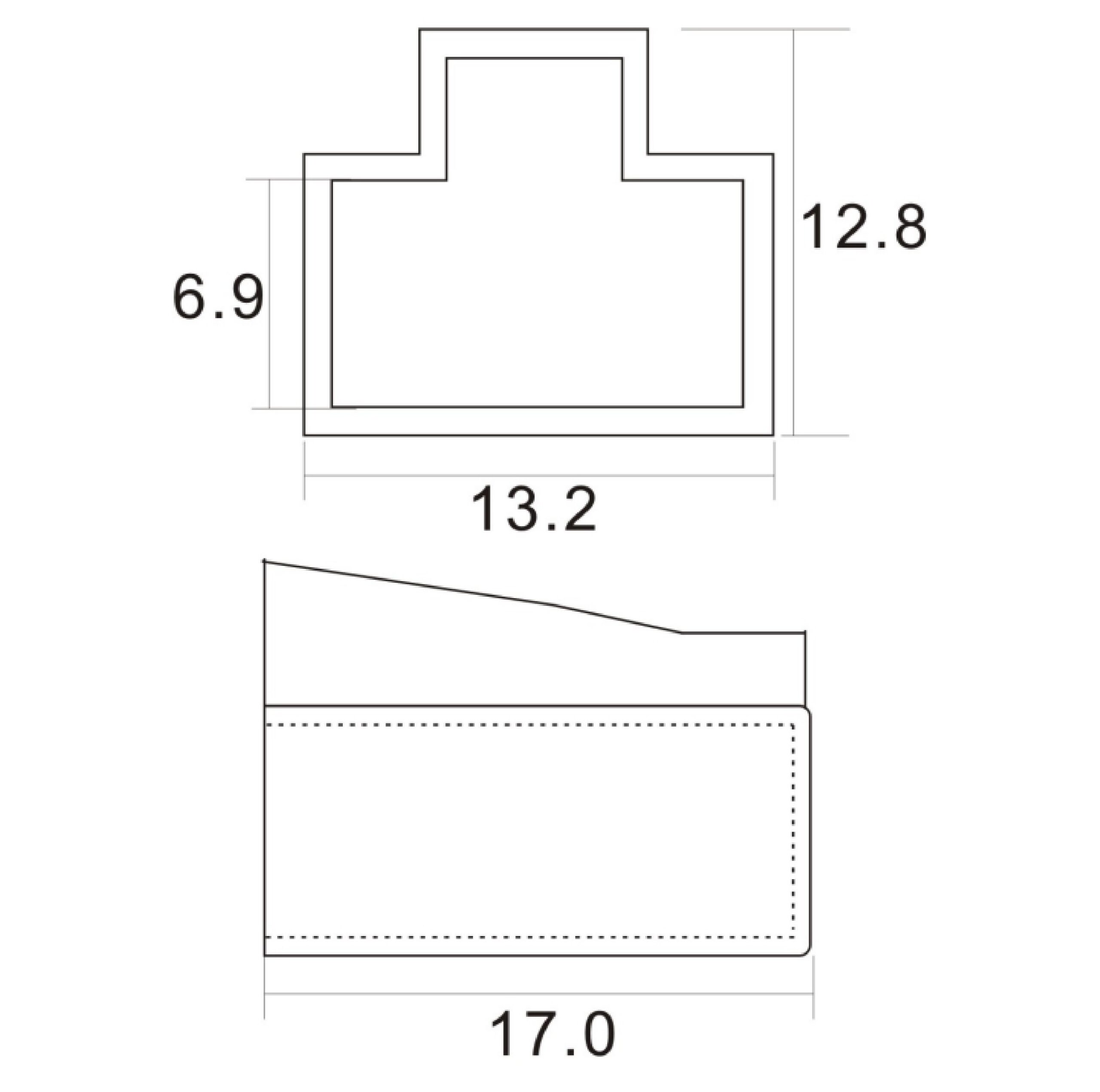 Tappo Parapolvere per RJ45 Nero 10pz - immagine 2