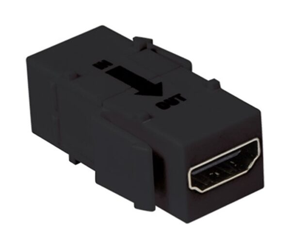 Accoppiatore Keystone HDMI™ con Ripetitore Nero - immagine 2