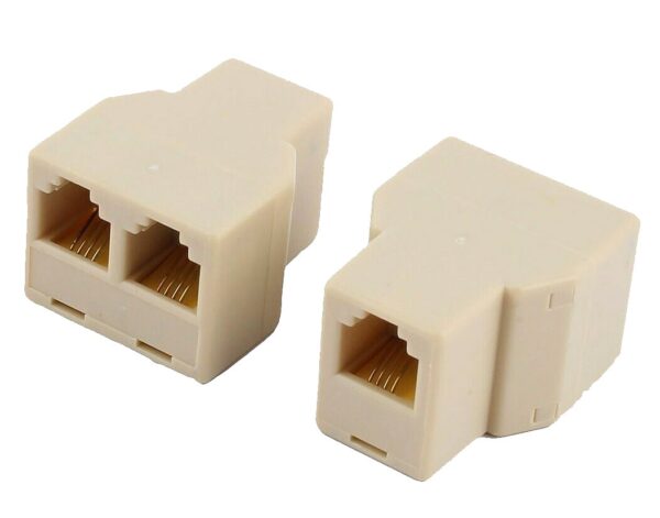 Accoppiatore telefonico 2x 6P6C F a 6P6C F - immagine 2