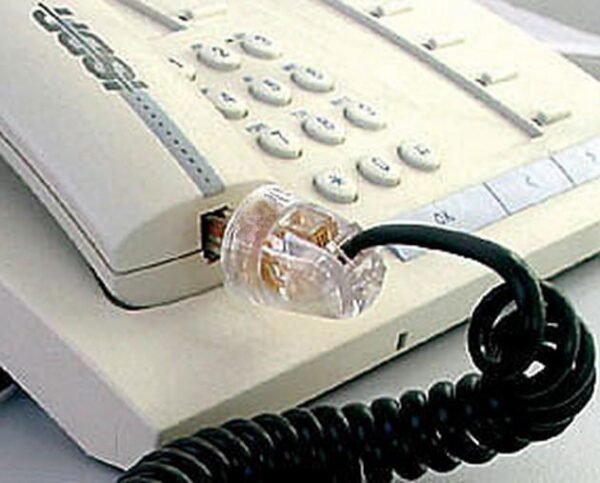 Plug Telefonico RJ11 Maschio 4 Poli 4 Contatti Antiattorcigliamento - immagine 2