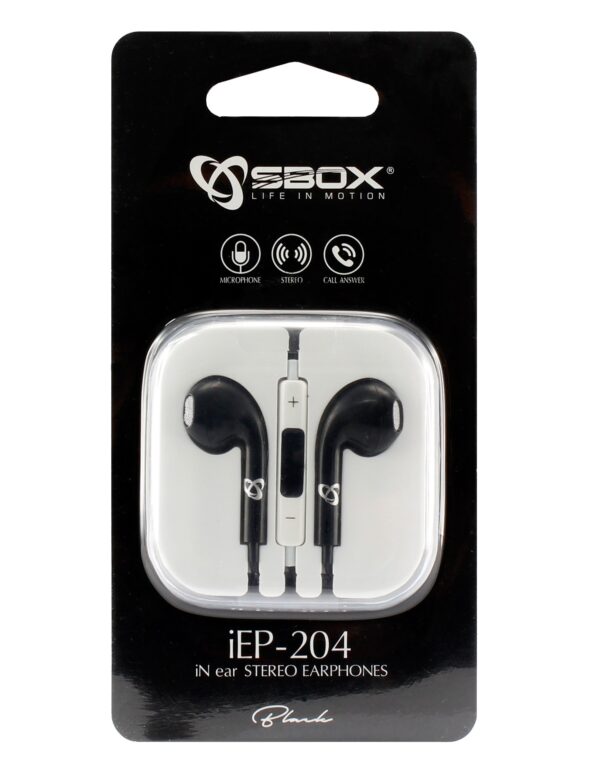 Auricolari In Ear con microfono Neri - immagine 2