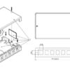 Box di Distribuzione 6 porte Keystone - immagine 2