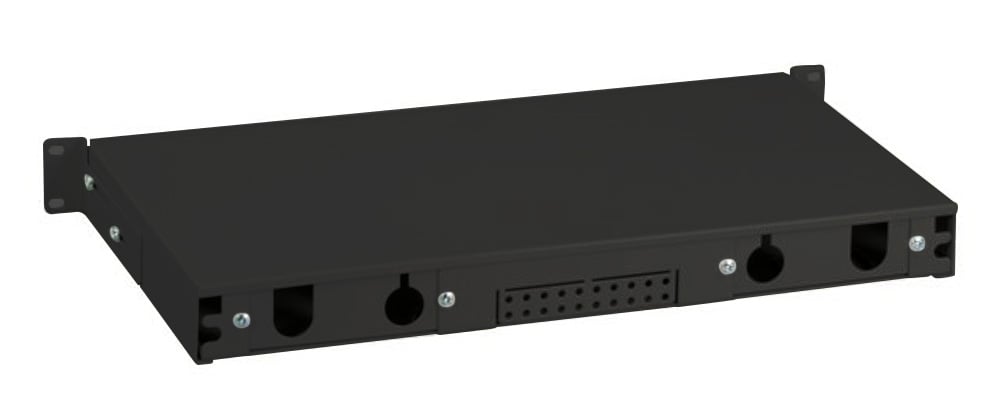 Cassetto Rack 19'' Fibra Ottica 24 porte LC Duplex/SC Simplex Nero - immagine 2