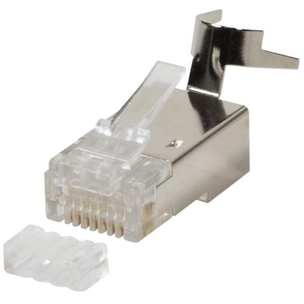 Plug Cat. 6A / 7 / 7A / 8.1 RJ45 Schermato 10pz - immagine 2