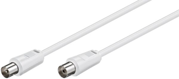 Cavo Antenna TV M/F 10 mt bianco - immagine 2