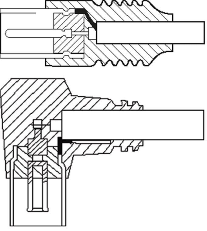 Cavo Antenna TV M/F 1,5m Angolato 90° - immagine 2