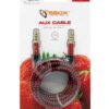 Cavo Audio Stereo Jack 3.5 mm M/M 1,5m Rosso - immagine 2