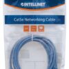 Cavo di rete Patch CCA Cat. 5e Blu UTP 1 mt - immagine 2