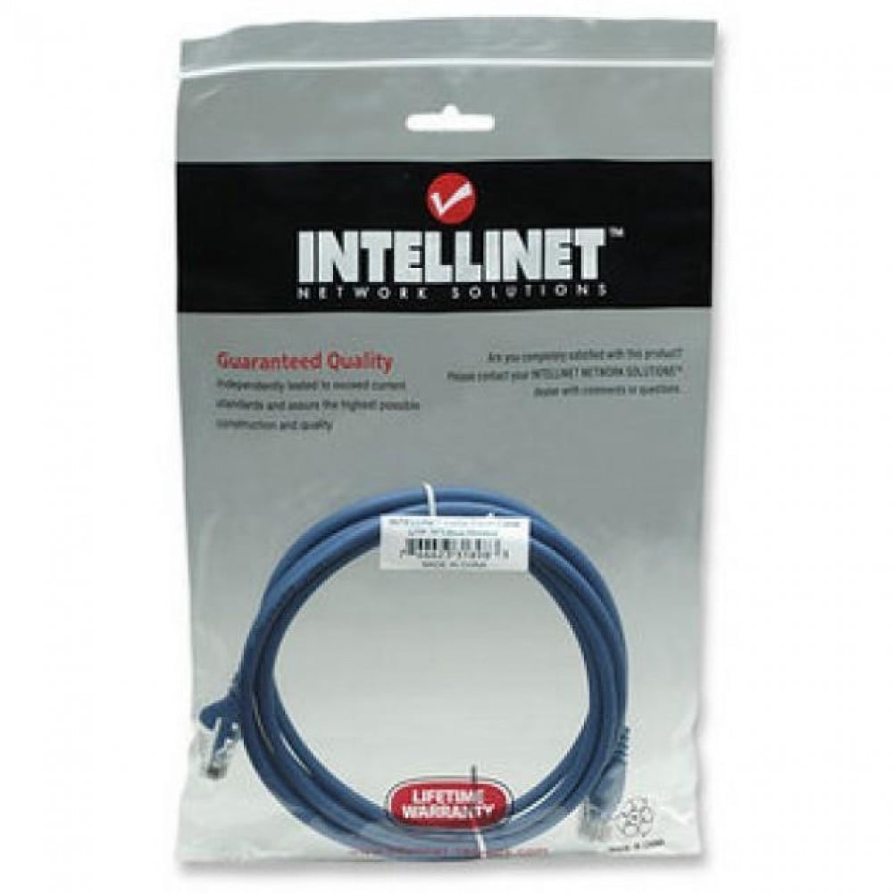 Cavo di rete Patch CCA Cat. 6 Blu UTP 1,5 m - immagine 2