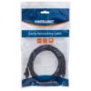 Cavo di rete Patch CCA Cat. 6 Nero UTP 25 m - immagine 2