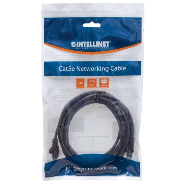 Cavo di rete Patch CCA Cat. 6 Nero UTP 25 m - immagine 2
