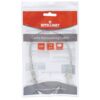 Cavo di rete Patch in Rame Cat. 5e Grigio UTP 1 m - immagine 2