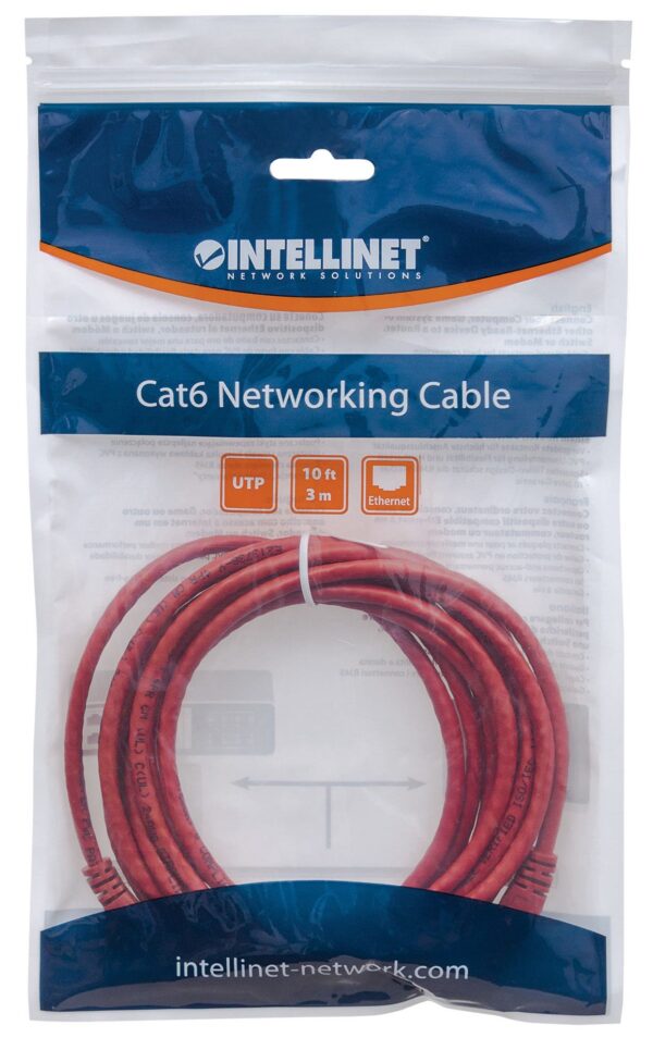 Cavo di rete Patch in Rame Schermato Cat. 5e Rosso F/UTP 20 m - immagine 2