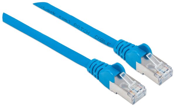 Cavo Patch Cat.7 Plug RJ45 6A S/FTP LSZH 1,5m Blu - immagine 2