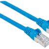 Cavo Patch Cat.7 Plug RJ45 6A S/FTP LSZH 1m Blu - immagine 2