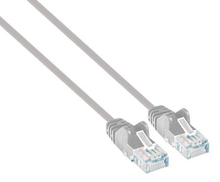 Cavo patch di rete Cat6 UTP Slim  0,5 m grigio - immagine 2