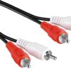 Cavo Prolunga Stereo RCA Chinch 2x RCA M/M 5mt - immagine 2