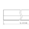 Coprigiunto Manicotto Termorestringente per Fibra Ottica 45mm - immagine 2