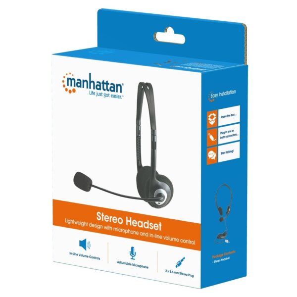 Cuffia stereo con microfono - immagine 3