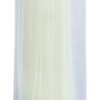 Fascette Fermacavi Autobloccanti 380x7,6mm in Nylon 100pz Bianco - immagine 2
