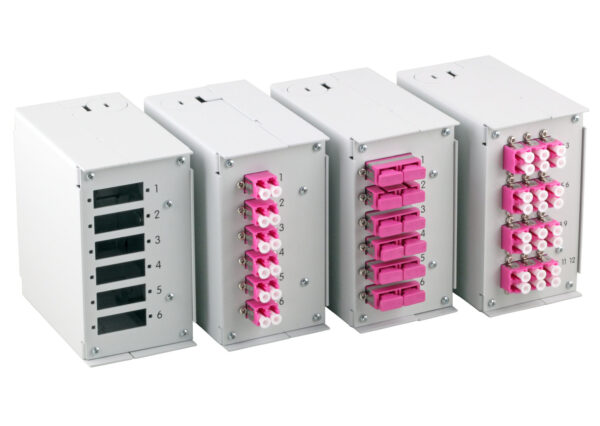 Pannello Frontale 12 Connessioni SC-Simplex LC-Duplex per Box Ottico - immagine 2