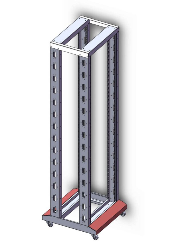 Copertura Base per Armadio Open Frame I-CASE OF-2029BK - immagine 2