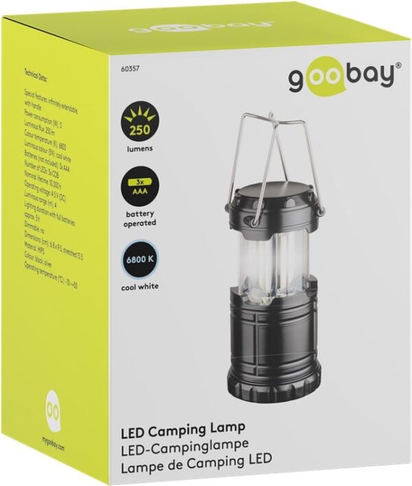 Lampada da Campeggio a LED ad Alta Luminosità 250lm - immagine 2