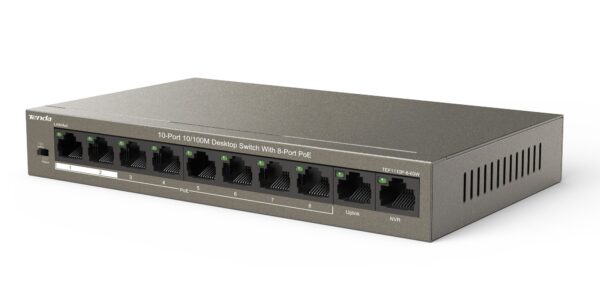 Switch Desktop 8 porte 10/100M PoE 63W TEF1110P-8-63W - immagine 2
