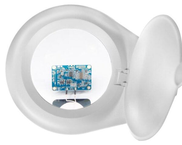 Lampada LED con Lente d'ingrandimento a 5 Diottrie Attacco a Morsetto - immagine 2