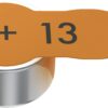Batterie a Bottone per Apparecchi Acustici V13 6pz - immagine 2