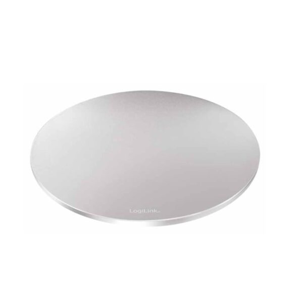 Base Girevole 360° Antiscivolo per Monitor Tablet Laptop in Alluminio - immagine 2