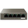 Switch 5 Porte Gigabit Desktop con 4 porte PoE+ - immagine 2