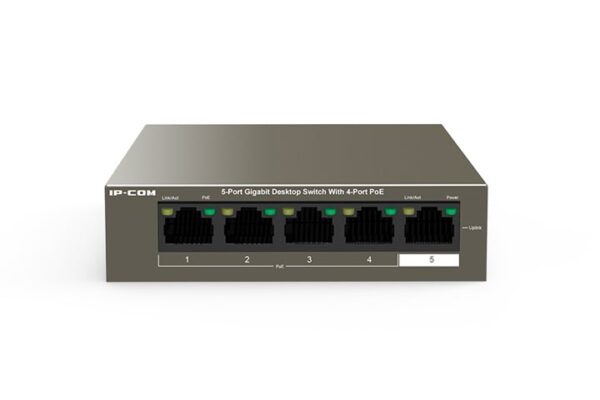 Switch 5 Porte Gigabit Desktop con 4 porte PoE+ - immagine 2
