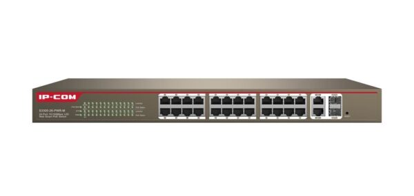 Switch 24 porte 10/100 con 2 porte gigabit/SFP combo con supporto Web-Smart - immagine 2