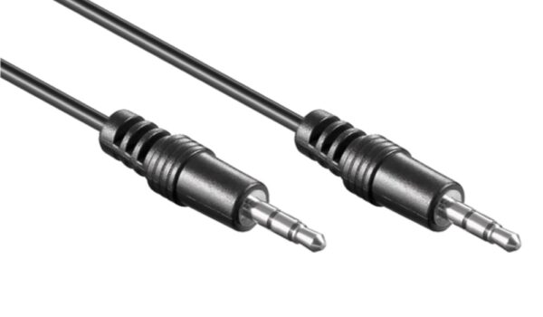 Cavo Audio Stereo Jack 3.5 mm M/M 1,5m - immagine 2