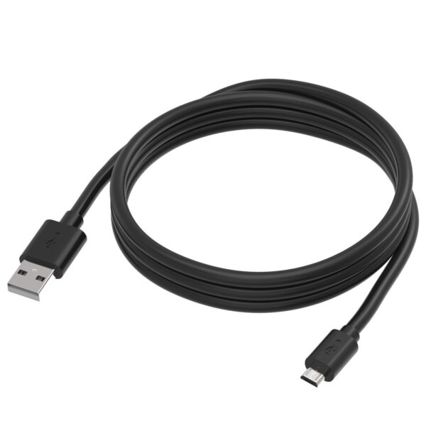 Cavo di Ricarica Rapida USB/Micro-USB 1m Nero - immagine 2