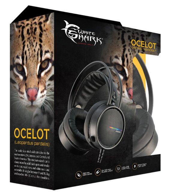 Cuffie Gaming con Microfono Nero, GH-2042 OCELOT - immagine 2