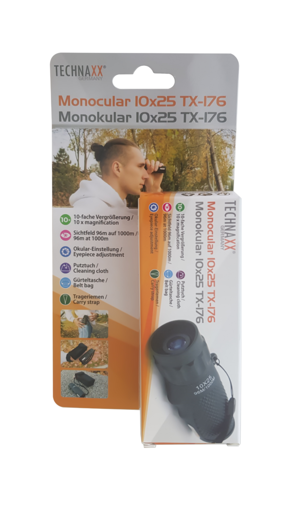 Telescopio Monoculare Ingrandimento 10x, TX-176 - immagine 2