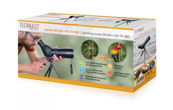 Cannocchiale Telescopio 20-60x60, TX-180 - immagine 2