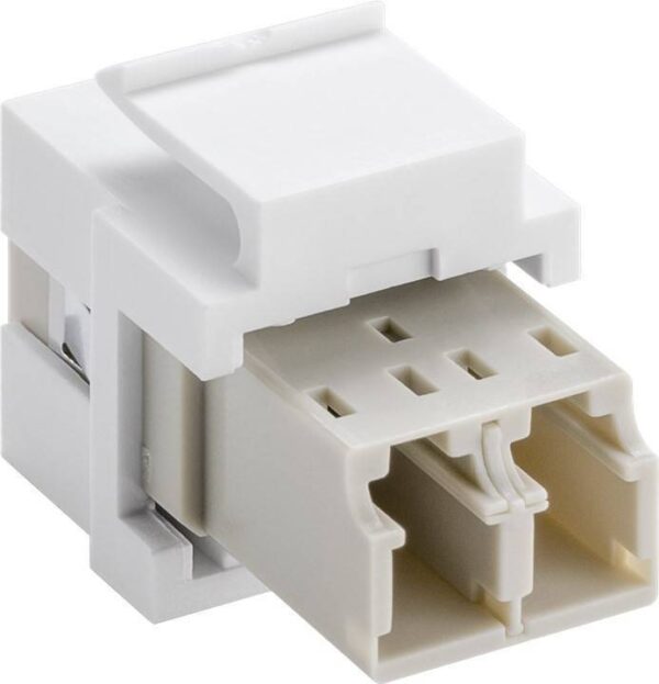 Adattatore Keystone 2 x LC Duplex Femmina - immagine 2