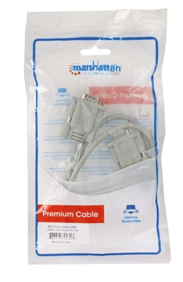 Cavo Prolunga Seriale 9 Pin M/F 1,8 m - immagine 2
