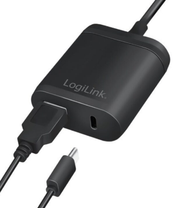 Caricatore USB con porta USB tipo A e USB-C™ cavo 1,5m 12W - immagine 2