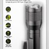 Torcia LED ad Alta Luminosità 1500lm IPX7 - immagine 2