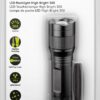 Torcia LED ad Alta Luminosità 300lm IPX4 - immagine 2