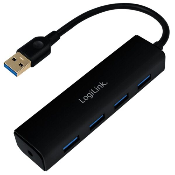 Hub USB3.0 4 Porte Nero - immagine 2