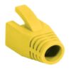 Copriconnettore per Plug RJ45 Cat.6 8mm Giallo - immagine 2